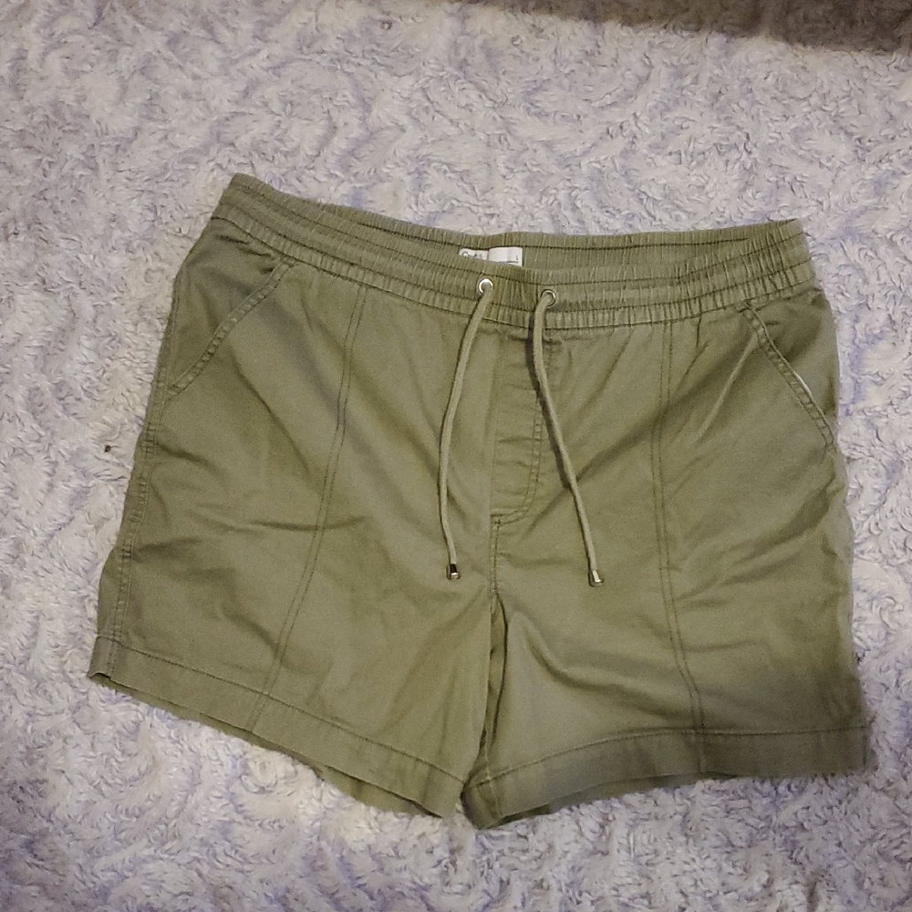 Croft & Barrow Sage Green Women's Cargo Shorts